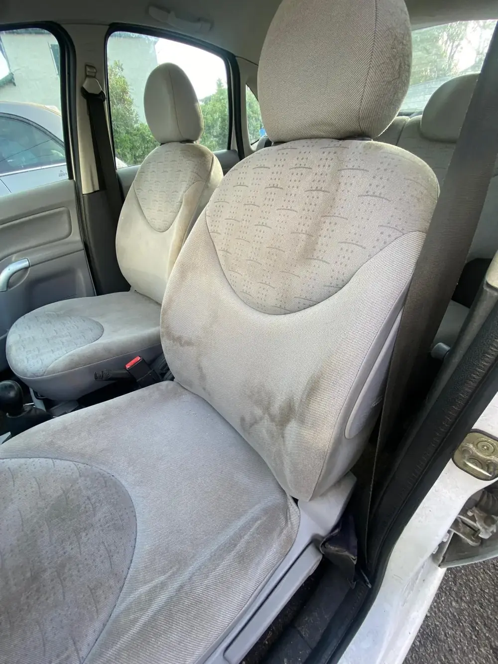 Sièges avant shampoing